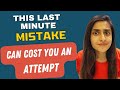 Biggest mistake students make while appearing for ca exams