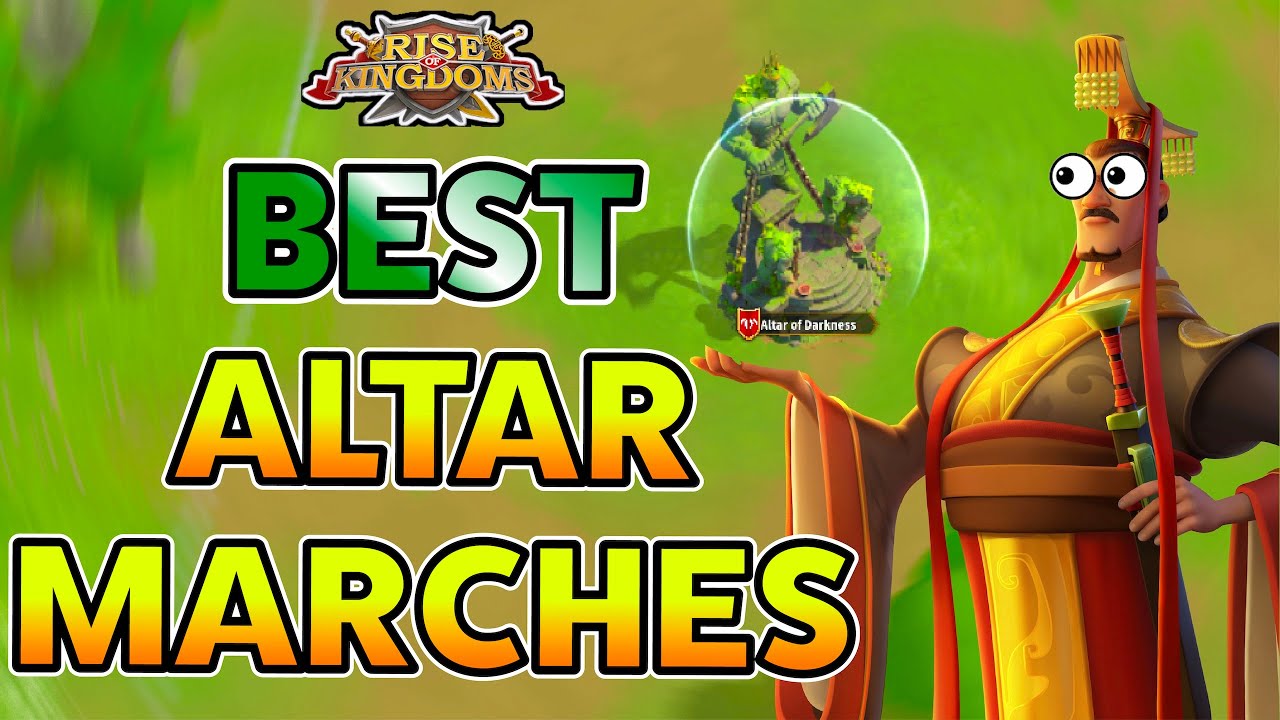 BEST Altar Marches in 2025! | Rise of Kingdoms - YouTube