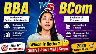 BBA or BCom? Salary, Placement, MBA Scope &amp; Future Explained