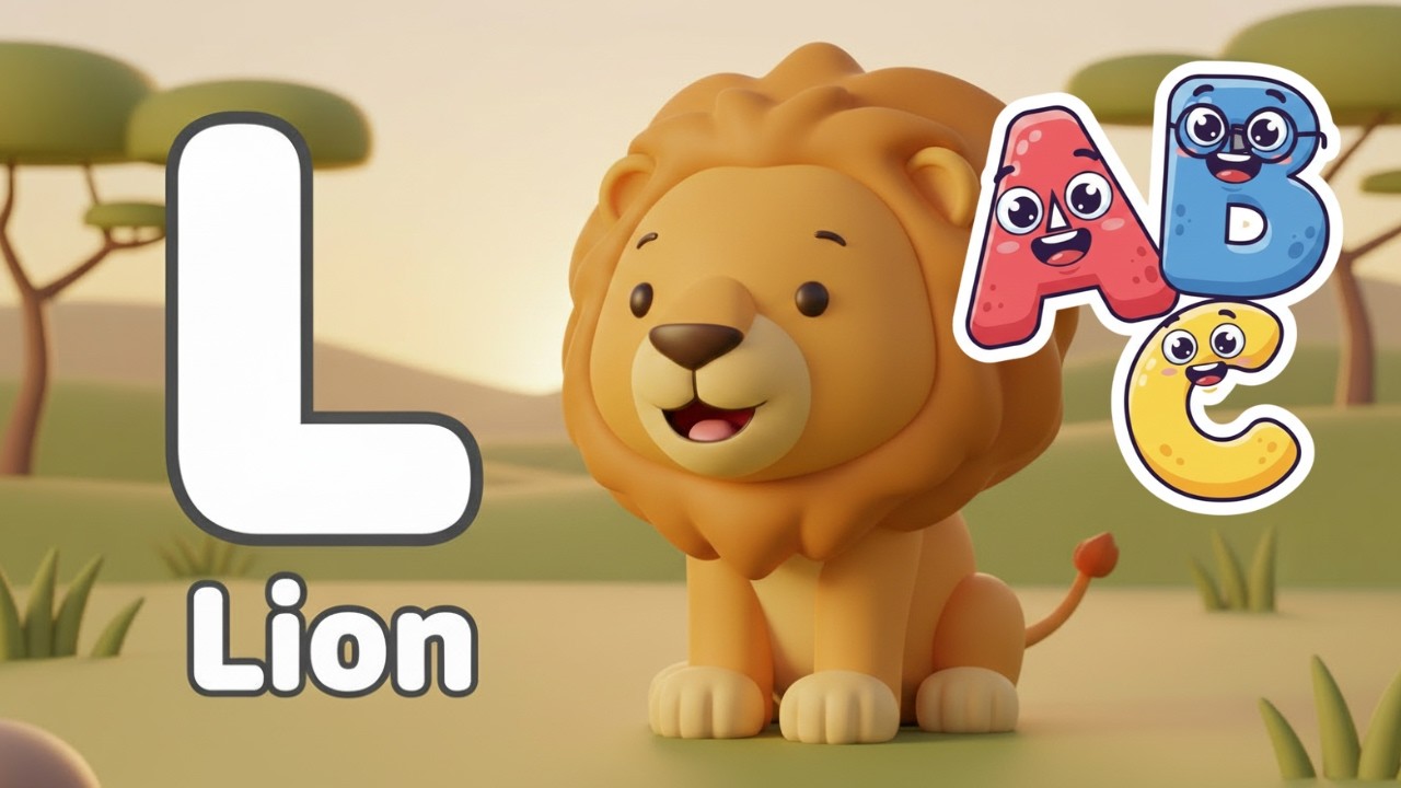 Real Abc ABC Phonics Song with Real Animals 🦁 | Alphabet A-Z Learning for Kids ...