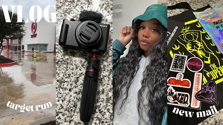 VLOG | NEW CAMERA, TARGET RUN, PR UNBOXING & MORE ...