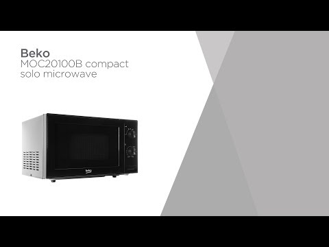 Beko MOC20100B Compact Solo Microwave - Black | Product Overview | Currys PC World