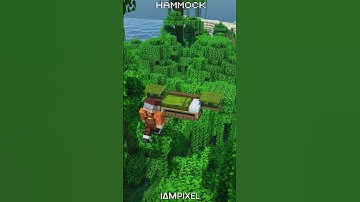 Minecraft | How to Build a Hammock