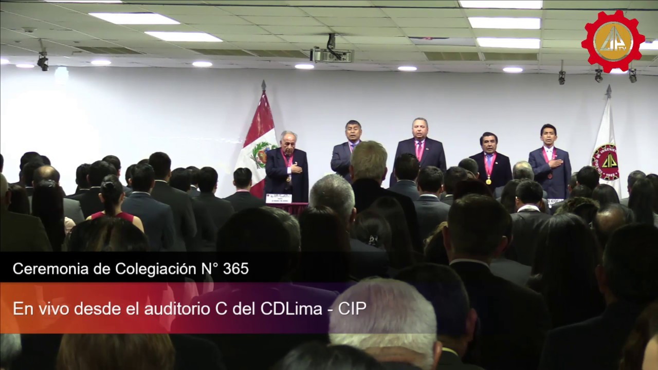 Ceremonia de Colegiación N° 366