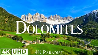 Dolomites Italy 4K Ultra HD - Scenic Relaxation Film with Peaceful Relaxing Music and Nature Video