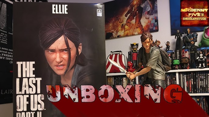 The Last of Us Part II Ellie with Bow Figure Original caixa perfeita