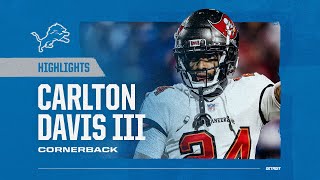 Carlton Davis III Highlights | Detroit Lions