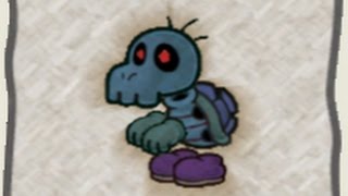 TTYD Superguarding Guide: Dark Bones
In This Episode:
Enemy Name: Dark Bones
Tattle Log #: 23
Attack(s):
Bone Throw:
Difficulty: Pretty Easy
Description: Press the B button right before the bone hits you.
Multibone:
Difficulty: Pretty Easy
Description: Press the B button right before the bone hits you (x3). TTYD Superguarding Guide: Dark Bones