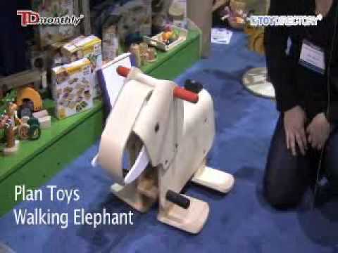 plan toys walking elephant