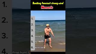 Ranking funniest strong wind moments part 1 #comedy #fyp #viral #funny