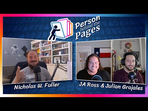 Authortube and Booktube Newbie Tag with JA Ross and Julian Grajales