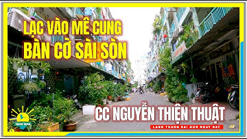 LẠC VÀO MÊ CUNG BÀN CỜ│CHUNG CƯ NGUYỄN THIỆN THUẬT QUẬN 3 SÀI GÒN│Lang thang Sài Gòn Ngày Nay