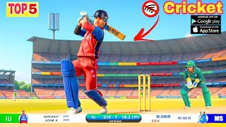 Top 5 High Graphics offline Cricket games for android / top 5 best offline cricket games for android screenshot 3