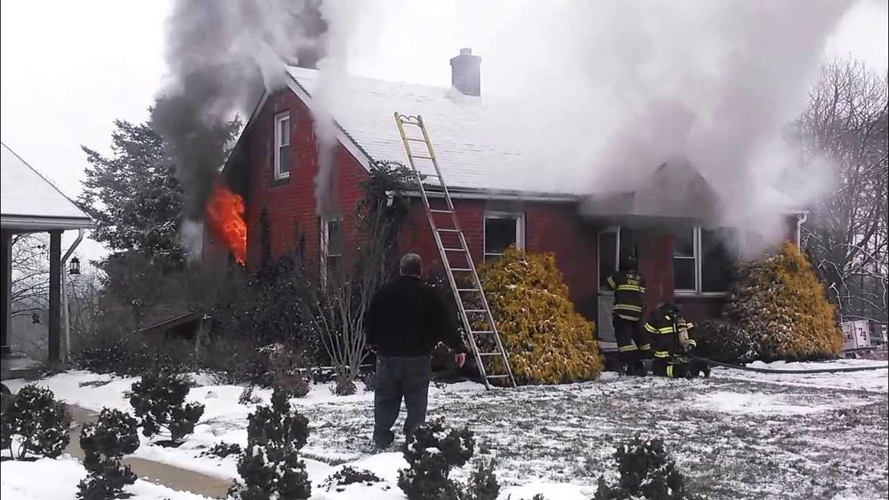House fire Spring Twp YouTube