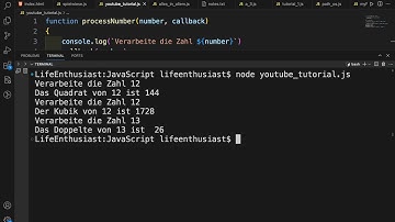 JavaScript Tutorial | Callback Funktionen einfach und verständlich erklärt