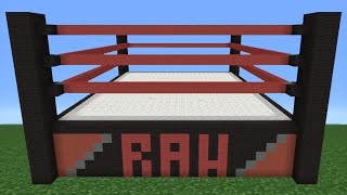 Minecraft Tutorial: How To Make A WWE Wrestling Ring screenshot 5