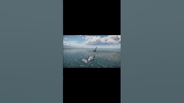 I Landed A P-51 On The WW2 Aircraft Carrier In War Thunder #shorts