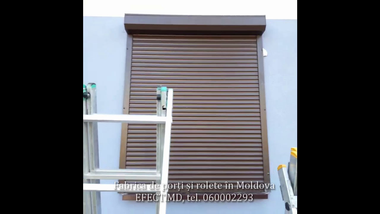 Rolete de protecție pentru ferestre. Fabrica de porți și rolete în Moldova - 079000590