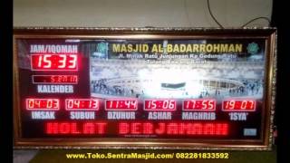 DownloadJam Jadwal Sholat Digital Bandung I 082281833592 MP3 MP4 Jam Jadwal Sholat Digital Bandung I 082281833592