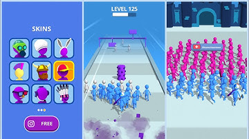 Join Clash 3D : Gameplay Walkthrough Part 18 - All Level (iOS, Android)