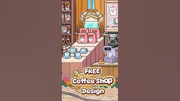 FREE Coffee Shop Design in Avatar World #pazu #avatarworld