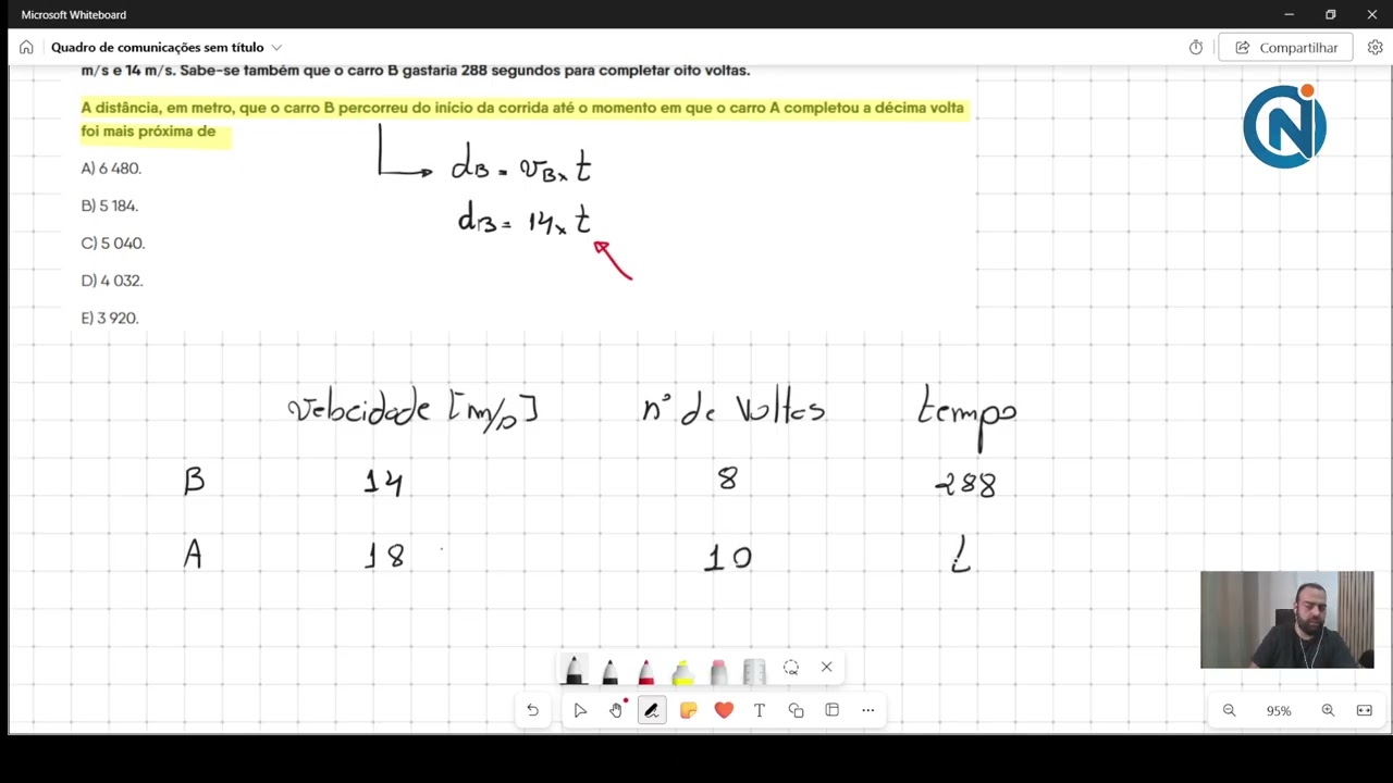 ENEM 2018 - MATEMÁTICA - RAZÃO E PROPORÇÃO - REGRA DE TRÊS COMPOSTA