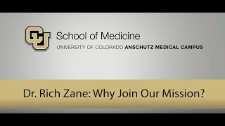 Dr  Rich Zane: Why Join Our Mission