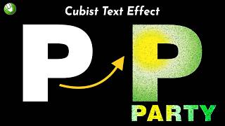Coreldraw Tips & Tricks 03 | How to Create Cubist Text Effect in Coreldraw | Coreldraw Tutorial