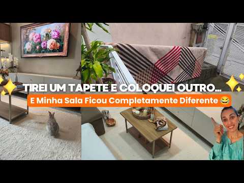 I Swapped Out My Rug... And My Living Room Looks Completely Different | Carla Oliveira
