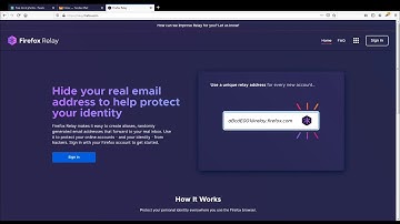 FireFox Relay how to set up