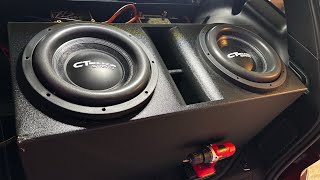 CT Sounds Strato 12” D4’s || Skar Audio Prefab 33hz