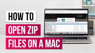 how to open zip files on a mac