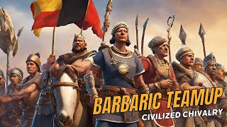 Barbaric Team up - Civilization VI (Part 54)