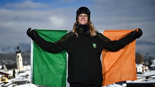 Ireland's flag bearers ready for Winter Olympics