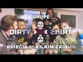 DIRTY SHIRT kvietimas į KILKIM ŽAIBU!