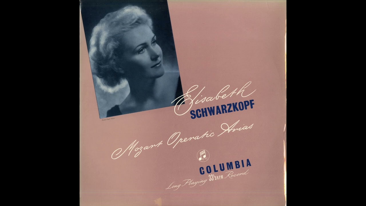 Silent Tone Record/Mozart Opera Arias/Elisabeth Schwarzkopf
