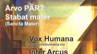 Arvo Pärt: Stabat Mater (4) - Sancta Mater