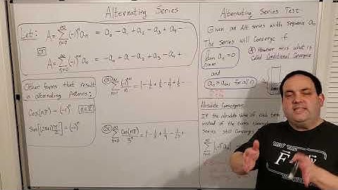 Calculus II -- Alternating Series