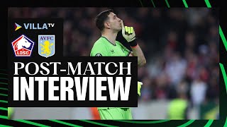 &quot;I love this Football Club&quot; I POST MATCH | Emi Martinez shares his thoughts on Lille win