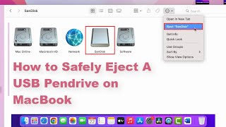 How to Safely Eject a USB Pendrive on MacBook