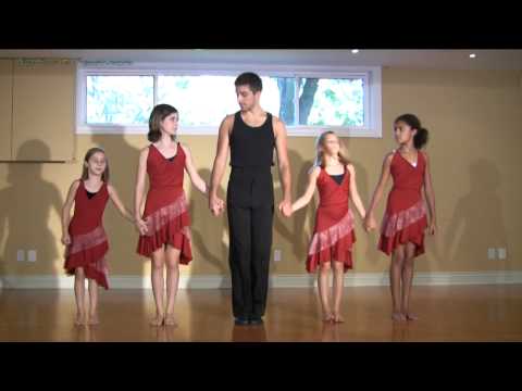 Samba Dance Lesson - How to do the basic Samba walk in step