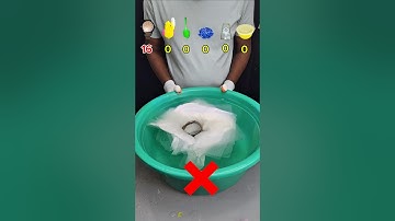 TRY TO GUESS HOW MANY TISSUE PAPER IT TOOKS! #satisfying #asmr #experiment#tissue