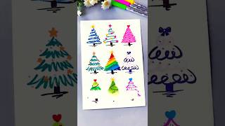 🥰 Christmas Tree Drawing 🎄#viral #shorts #ytshorts #trending #shortsfeed #drawing #viral #christmas