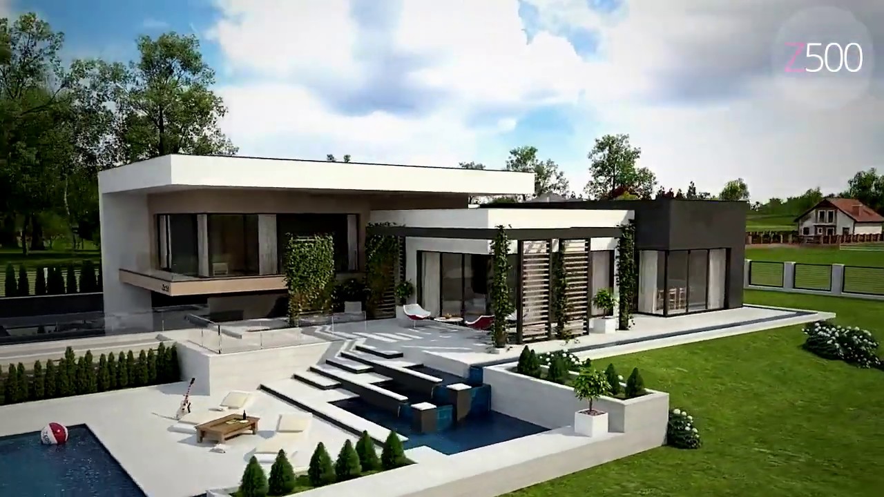 Diseño de casas contemporáneo Altea Zx151 - YouTube