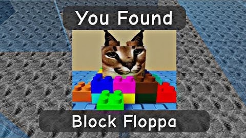 How to get Block Floppa in find the floppa morphs | block floppa