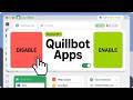 How to Manage QuillBot Apps on Laptop | Enable or Disable Tools Fast
