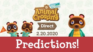 Animal Crossing New Horizons Direct Predictions