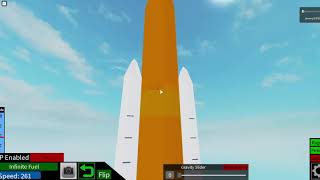 sls booster separation test {Roblox Plane crazy}
