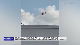 2 killed, 4 injured in Florida sheriff's office helicopter crash