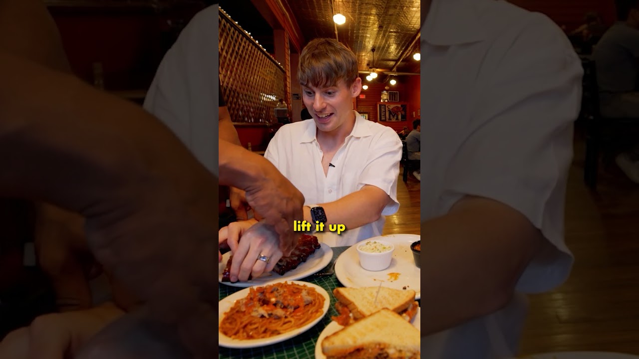 Two Brits learned the #1 Rule for Eating Ribs!